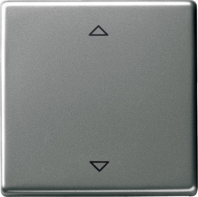 82220 - Gira Edelstahl Сенсорный выключатель управления жалюзи с функцией памяти, скошенные края