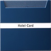 14046 - Gira Выключатель для карт, используемых в отелях синий