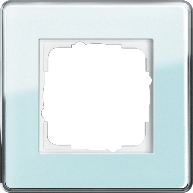211518 - Gira Esprit Glass C Рамка на 1 пост,  салатовое стекло