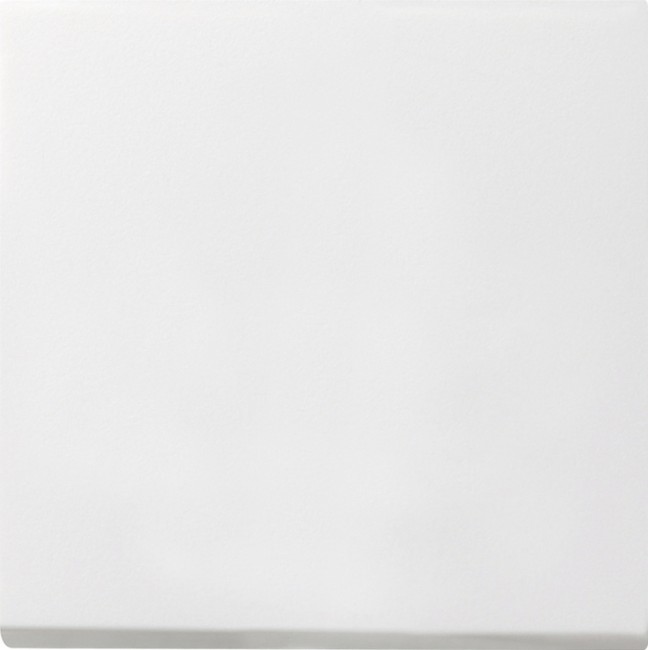 127112 - Gira F100 Переключатель с клавишей, глянцевый белый