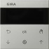 5366600 - Gira System55 Дисплей жалюзи и таймера System 3000, сталь