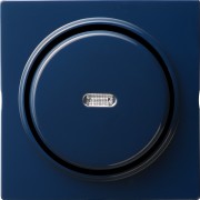 13646 - Gira Выключатель с клавишей с подсветкой синий