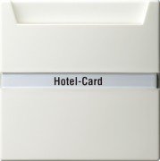 14040 - Gira Выключатель для карт, используемых в отелях белый