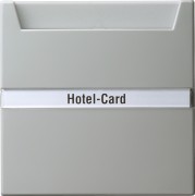 14042 - Gira Выключатель для карт, используемых в отелях серый