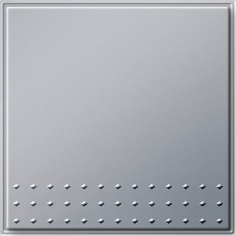 12665 - Gira Выключатель одноклавишный с клавишей алюминий