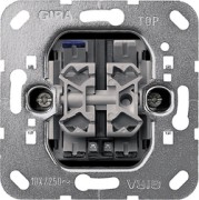 14500 - Gira Механизм выключателя 2-кл. контрольного с 2-мя диодами 10А; 250В;~