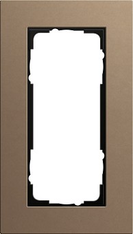 1002221 - Gira Esprit Linoleum-MPx Рамка на 2 поста без перегородки, светло-коричневая