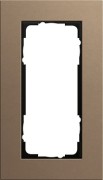 1002221 - Gira Esprit Linoleum-MPx Рамка на 2 поста без перегородки, светло-коричневая