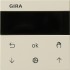 536601 - Gira System55 Накладка с дисплей таймера жалюзи System 3000, глянцевый кремовый