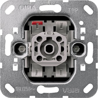 15100 - Gira Механизм выключателя-кнопки 1-кл. 10А; 250В;~