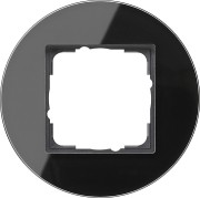 211135 - Gira Studio Рамка одинарная, черная