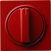 66943 - Gira Накладка с ручкой для трехступенчатого переключателя красный