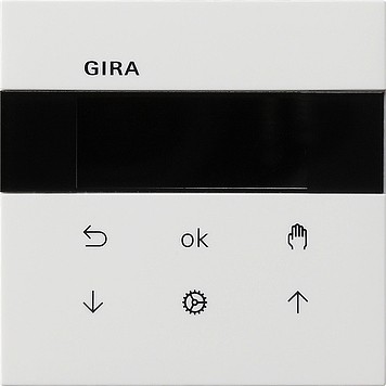 5366112 - Gira System55 Дисплей жалюзи и таймера System 3000