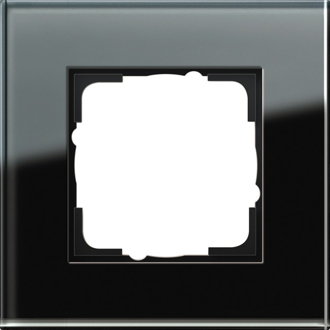 21105 - Gira Esprit  Рамка на 1 пост,  черное стекло