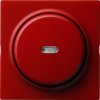 12043 - Gira Выключатель с клавишей с подсветкой красный