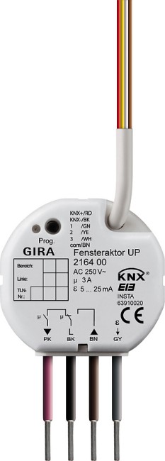Устройство управления системой отопления/жалюзи Instabus KNX/EIB, скрытого монтажа