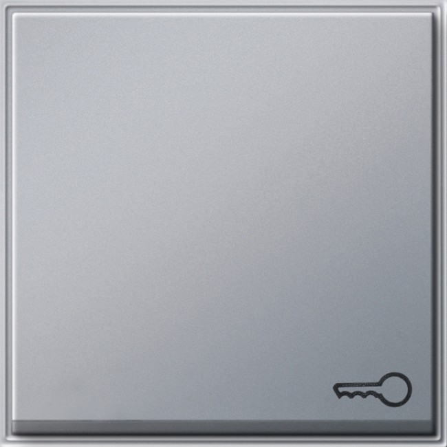 28765 - Gira TX_44 Клавиша на 1 пост с символом "дверь", алюминий