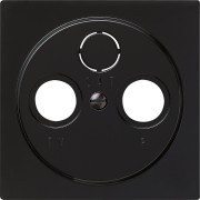86947 - Gira Накладка антенной розетки черный