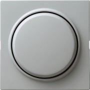13042 - Gira Выключатель с накладкой (1 переключающий контакт) серый