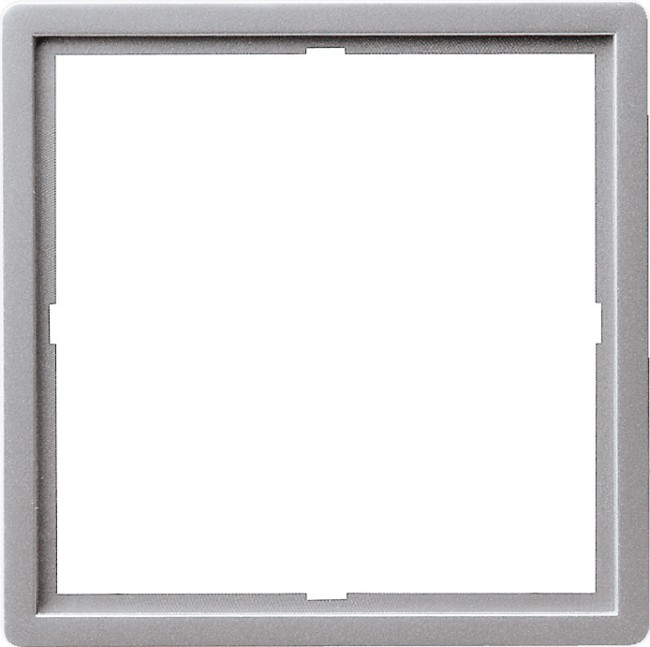 282203 - Gira E22 Промежуточная рамка для приборов с накладкой 50*50 мм, алюминий