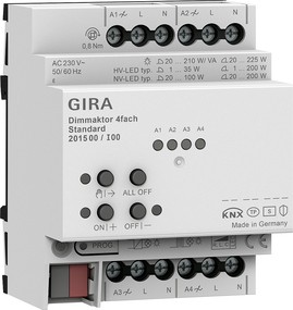 Gira KNX Secure Dimming actuator 4gang Standard