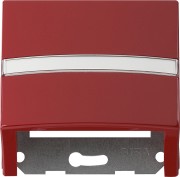 87043 - Gira Накладка с опорной пластиной для розеток средств связи красный