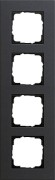 214226 - Gira Esprit Linoleum-MPx Рамка на 4 поста, антрацит