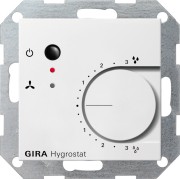 226503 - Gira E22 Электронный гигростат, глянцевый белый