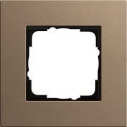 211221 - Gira Esprit Linoleum-MPx Рамка на 1 пост, светло-коричневая