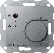 226526 - Gira System55 Электронный гигростат, алюминий
