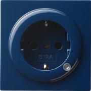 18246 - Gira Розетка с индикатором синий