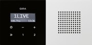 2280112 - Gira F100 Радиоприемник скрытого монтажа с функцией RDS