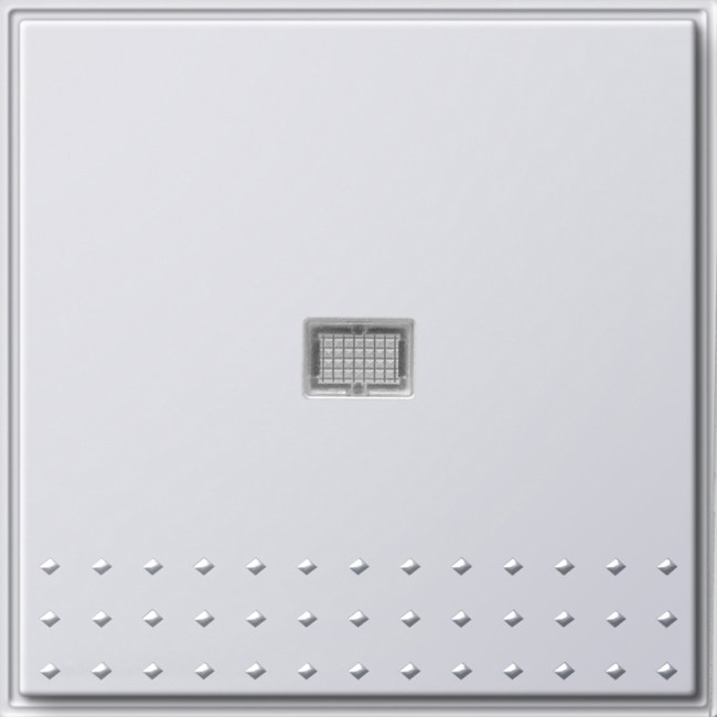13666 - Gira Выключатель с клавишей с подсветкой белый